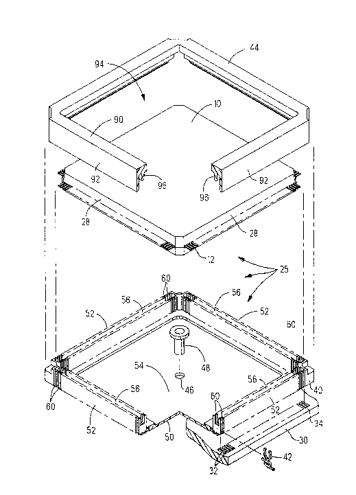 A single figure which represents the drawing illustrating the invention.